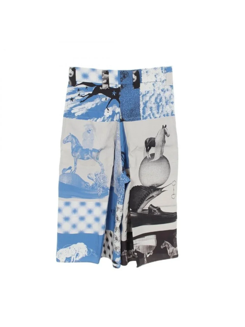 Gucci Pants Rayon Blue